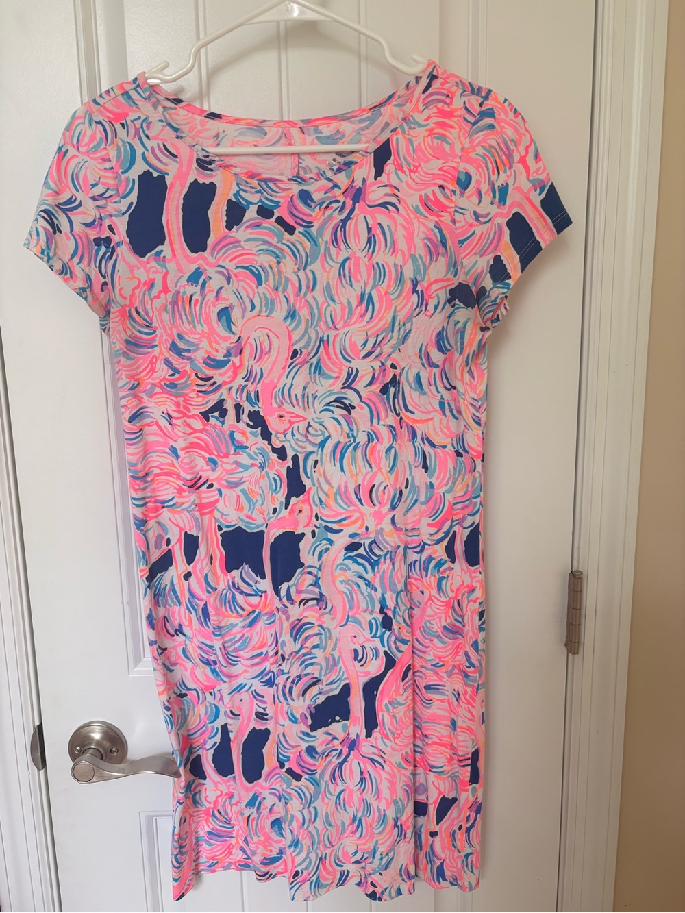Lilly Pulitzer Marlowe Head in the Sand Print Midi Shift Dress